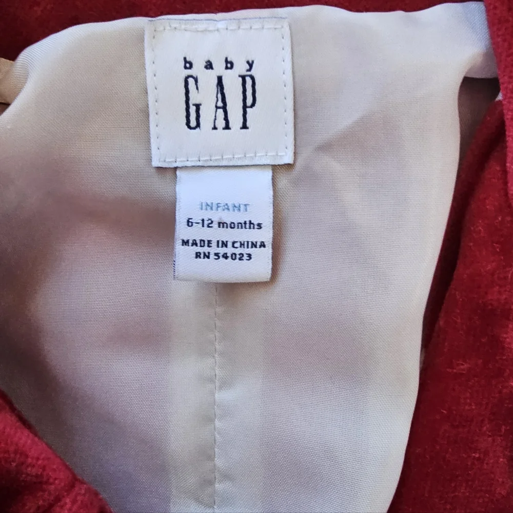 GAP Baby VELVET Coat